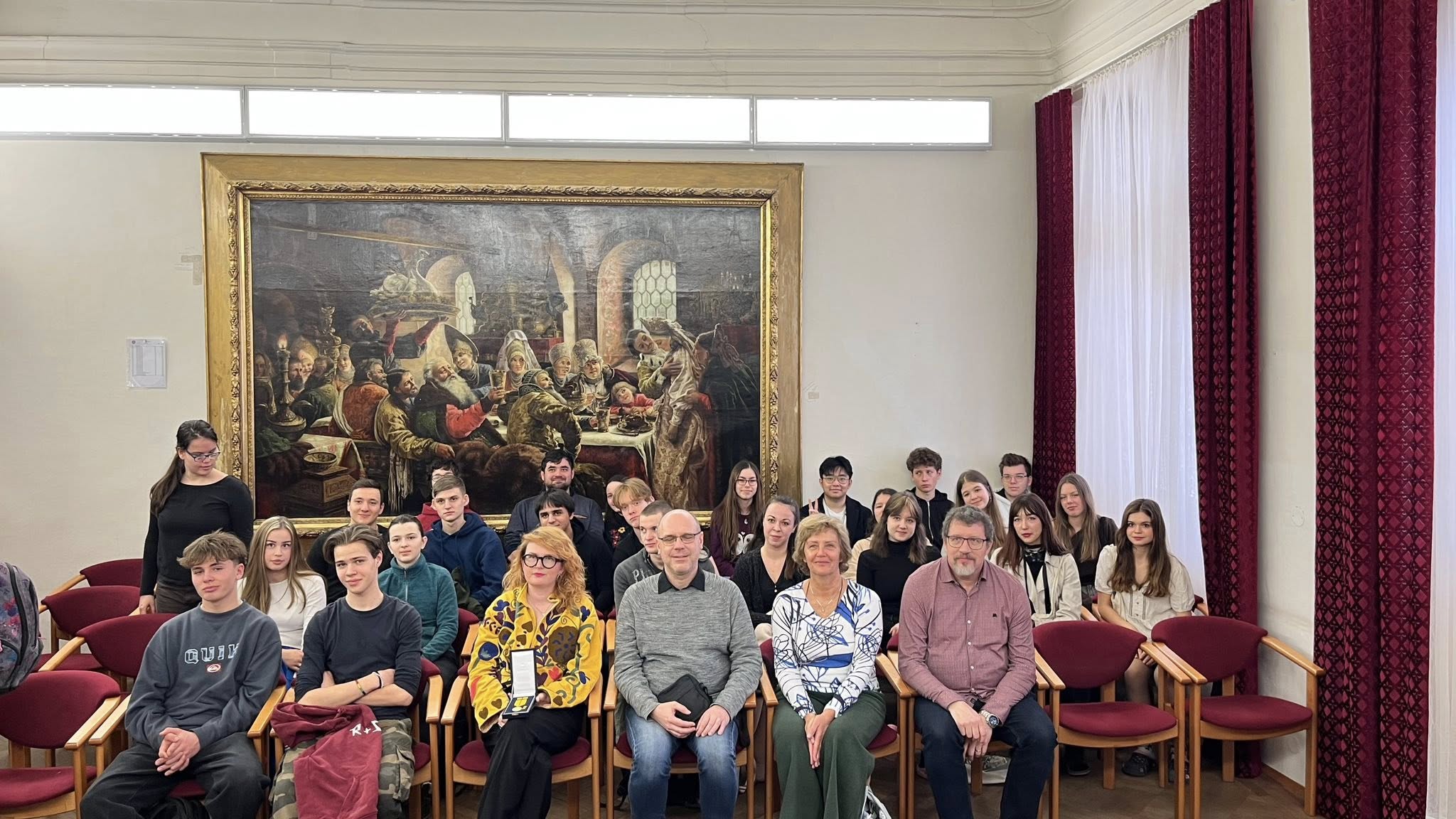 Studenti vyslechli vzdělávací besedu s Lucií Hyblerovou