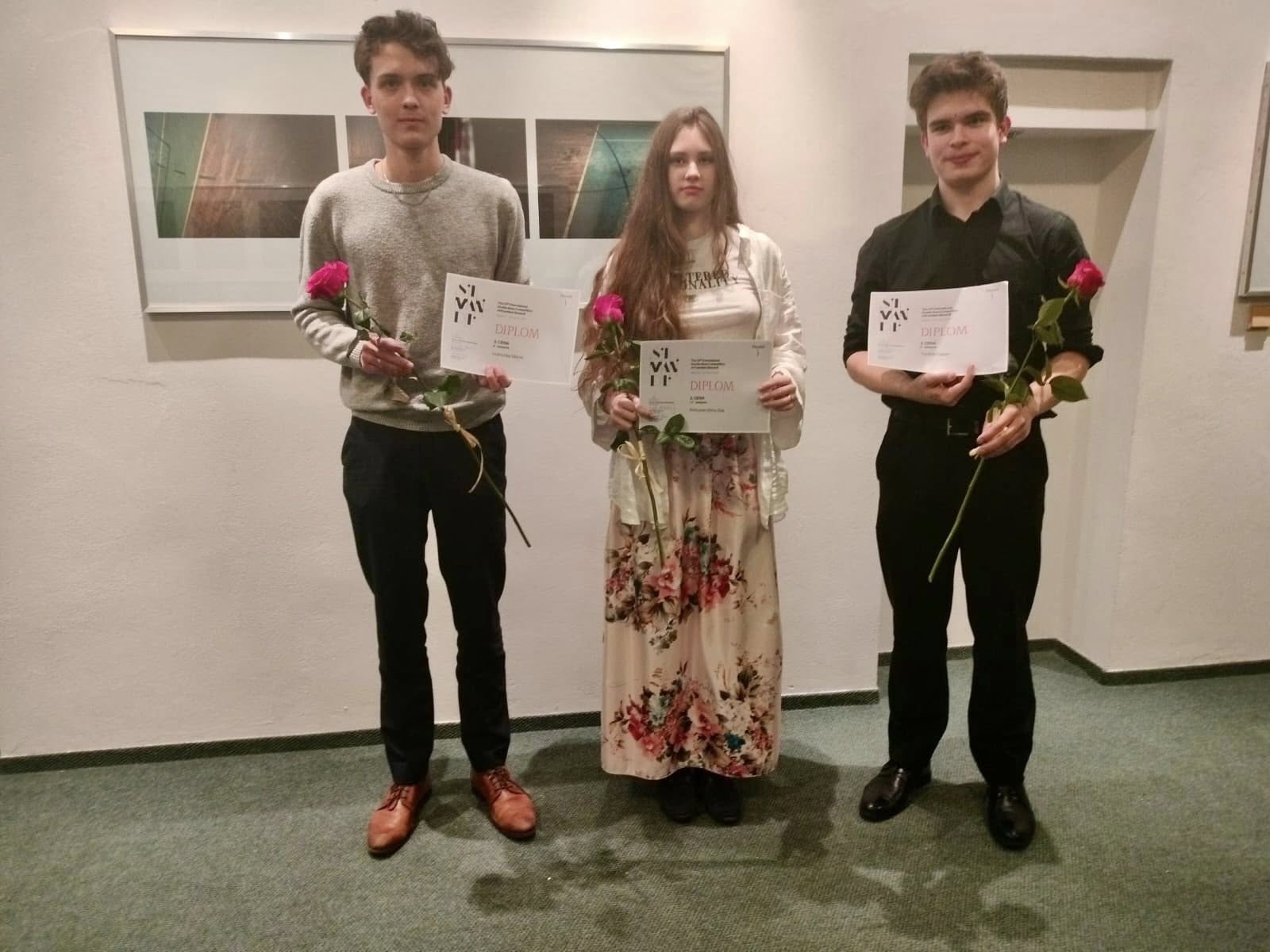 Úspěch našich studentů na Mezinárodní kontrabasové soutěži v Blatné