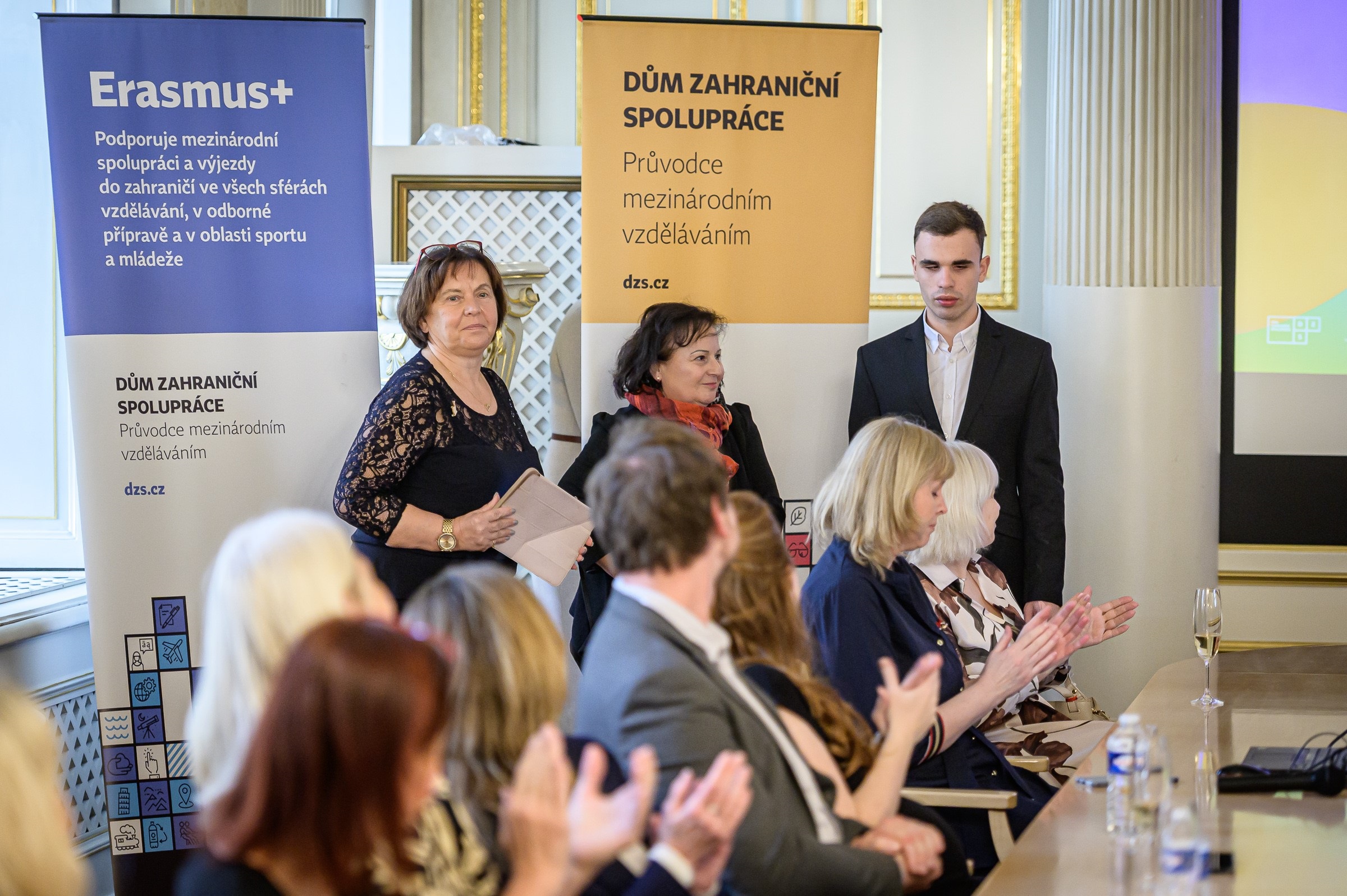 Hudební zastoupení KJD při předávání Evropské ceny